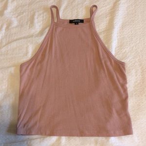 Light Pink Crop Top